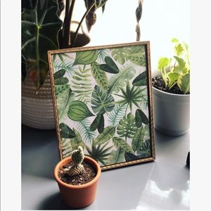 Vintage Gold Tin Frame